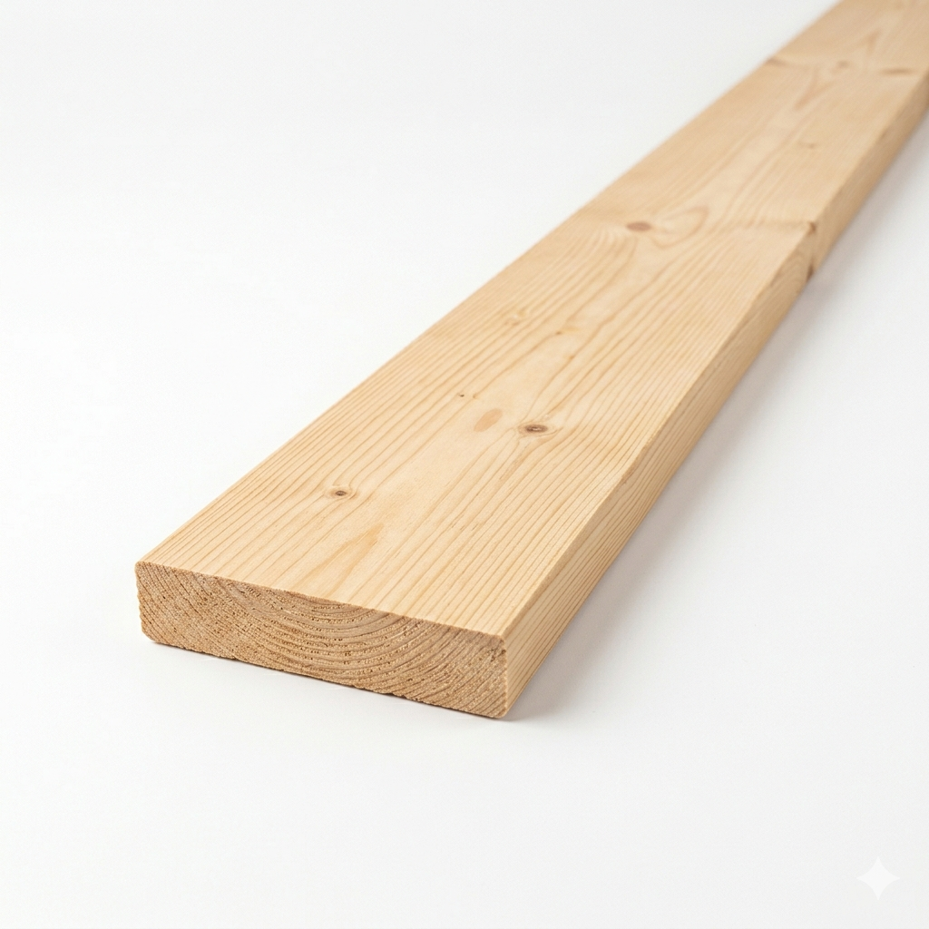 Доска обрезная 50×200×6000